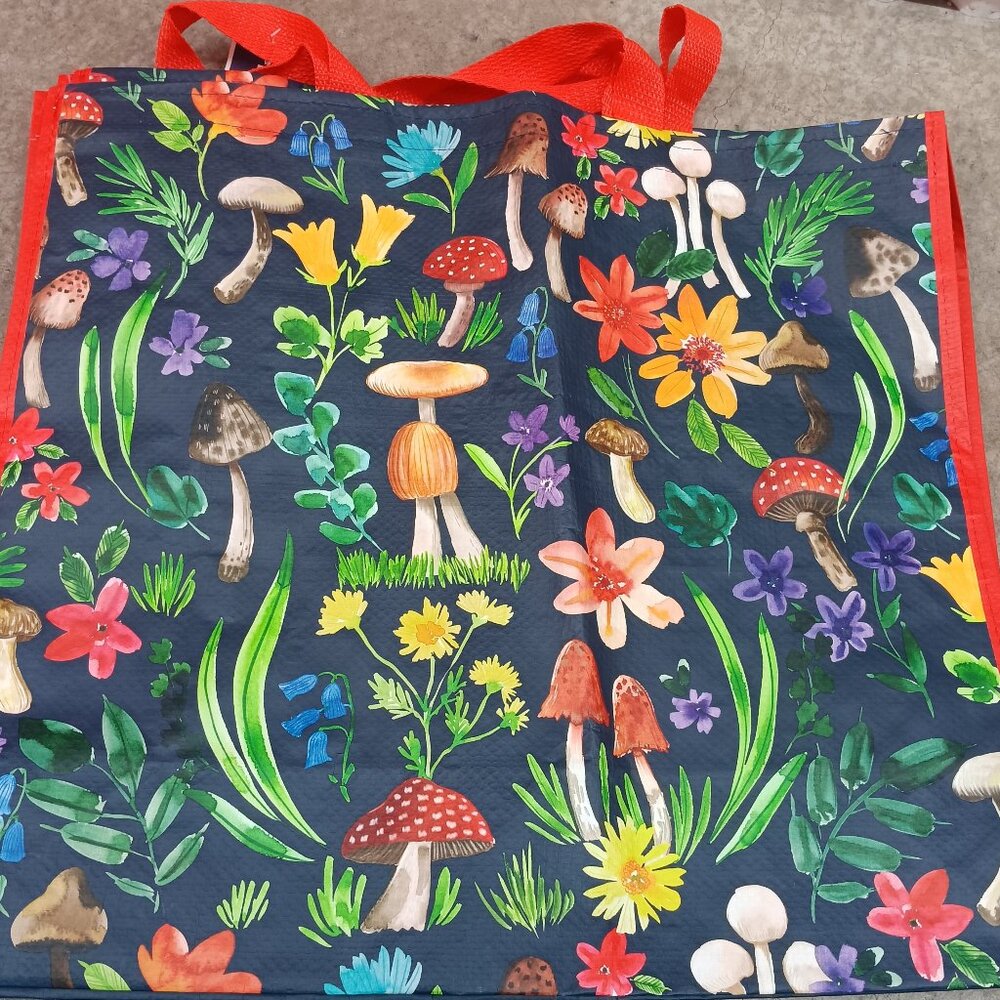 100% Reusable Mushrooms  Themed